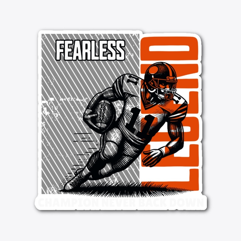 American Football Fearless Legend 47