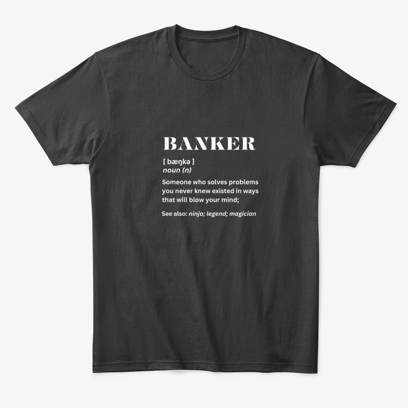 banker noun funny definition
