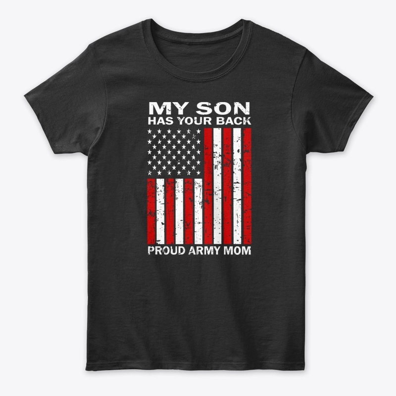 American Flag Army Mom Veterans Day