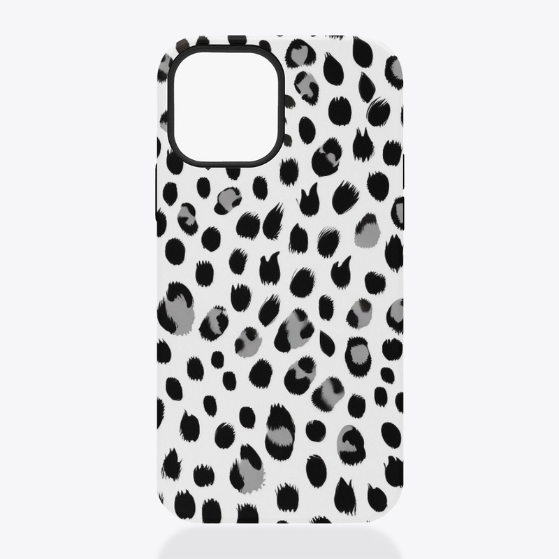 Snow Leopard Print Pattern