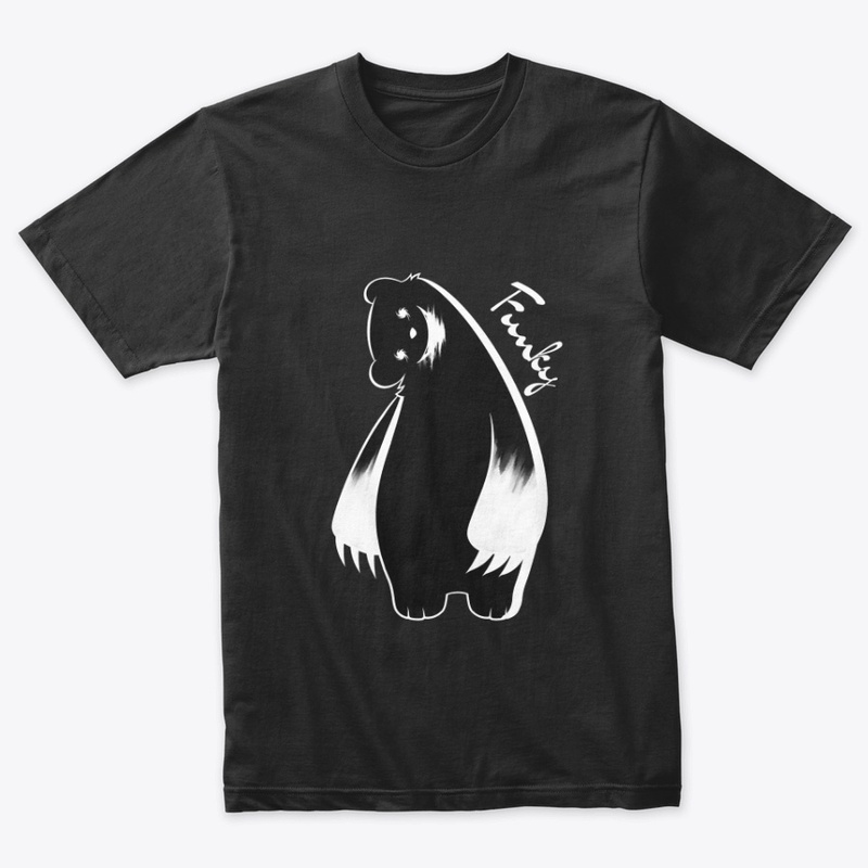 Funky Mascot Black Tee