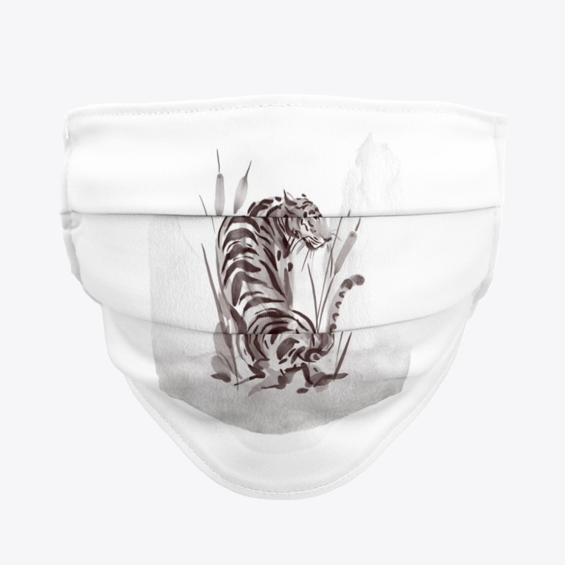Tiger Face Mask