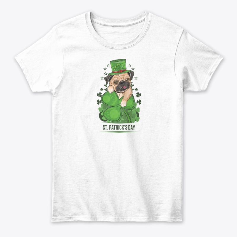 Pug St. Patrick's Day