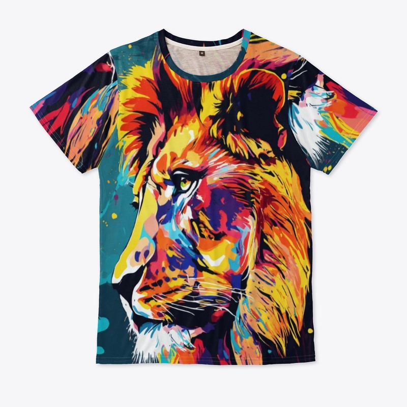 Felidae carnivore Tiger Printed Tishirt 