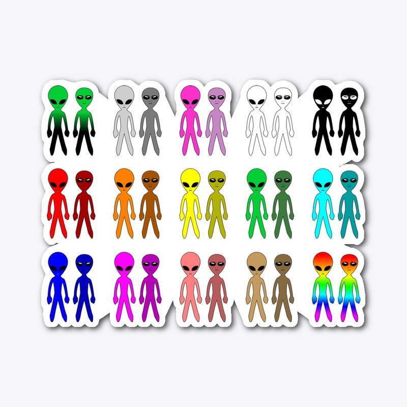 Alien Pairs Graphic Apparel