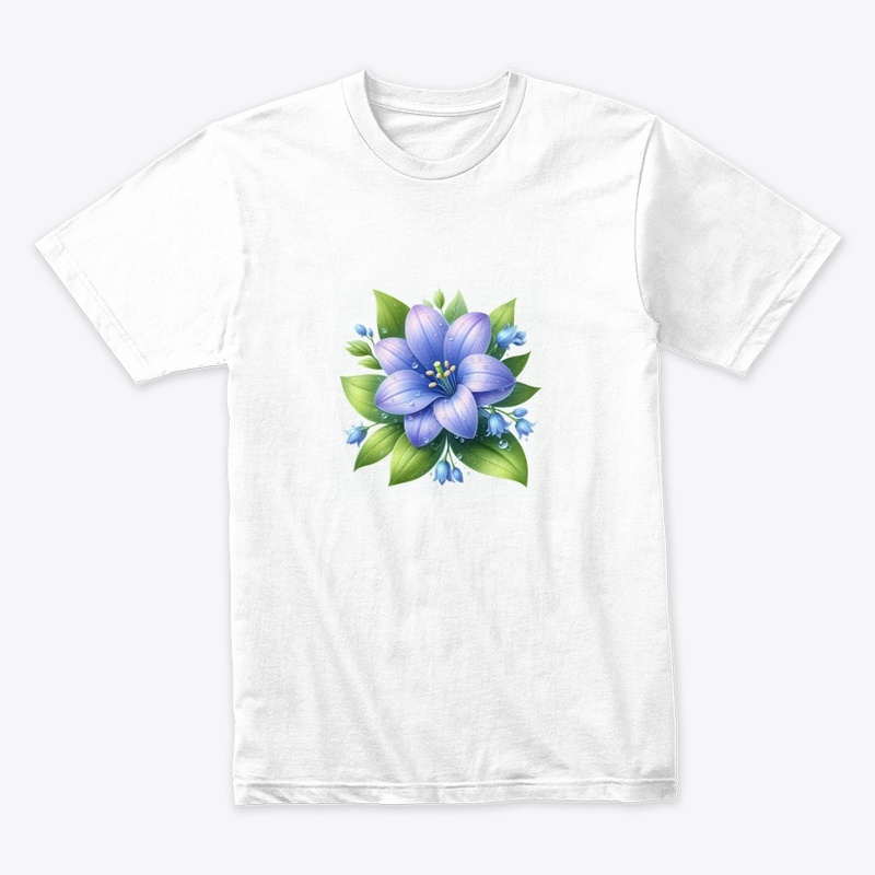 Blue flower