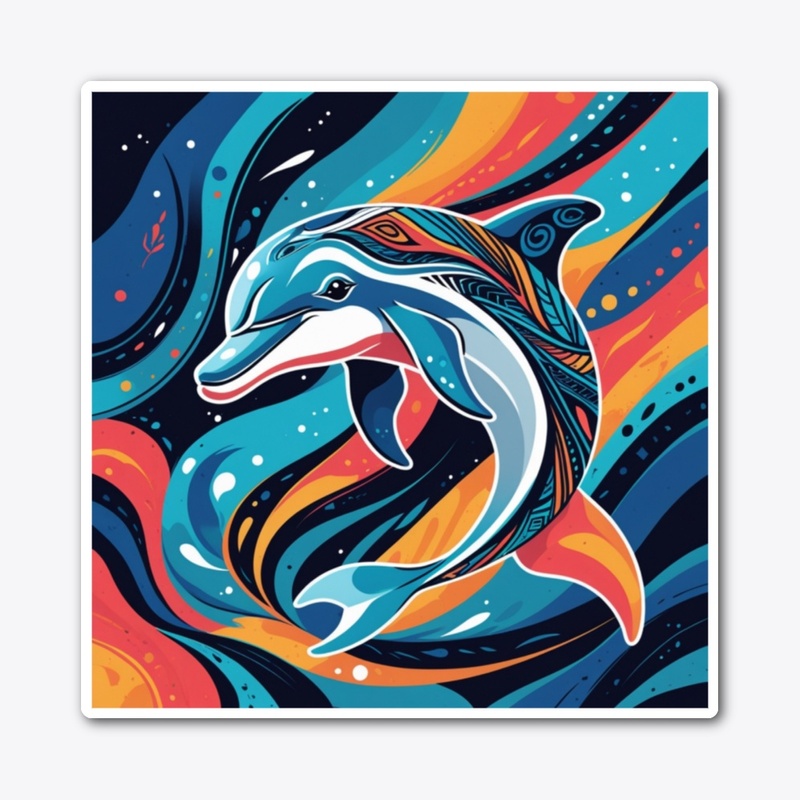Dynamic Dolphin Leap