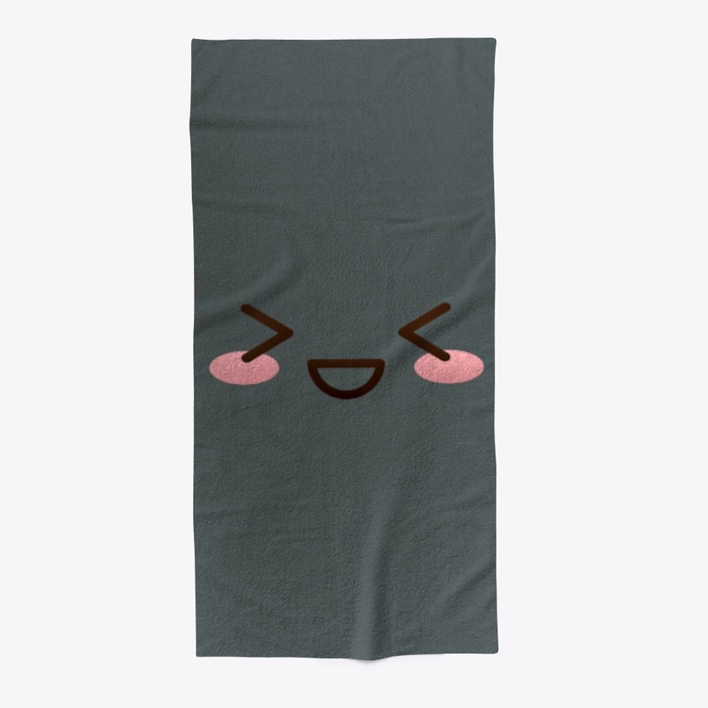 Kawaii japanese anime face design: shy