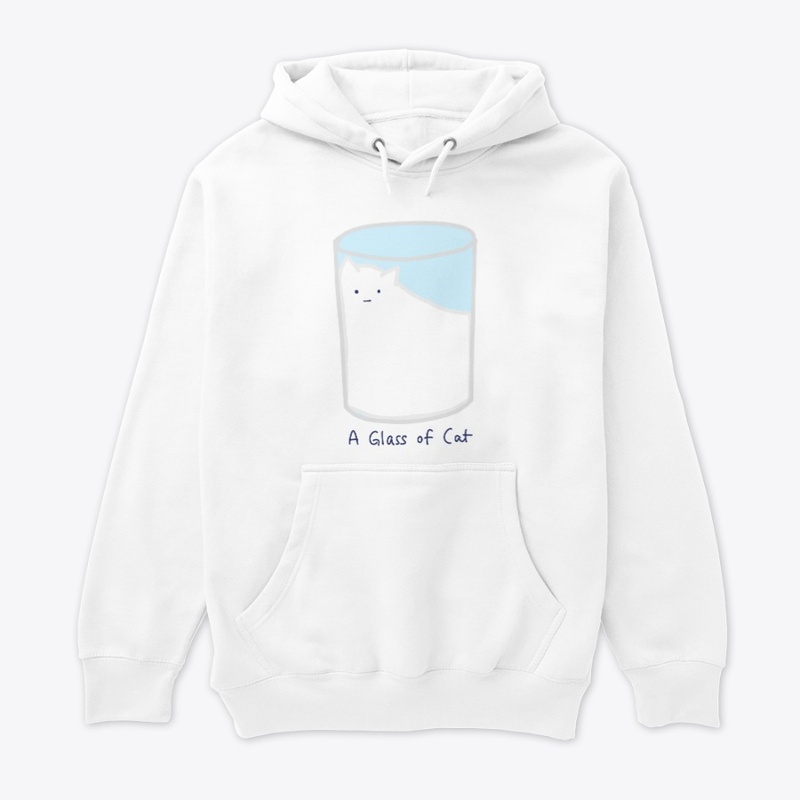 A glass of cat