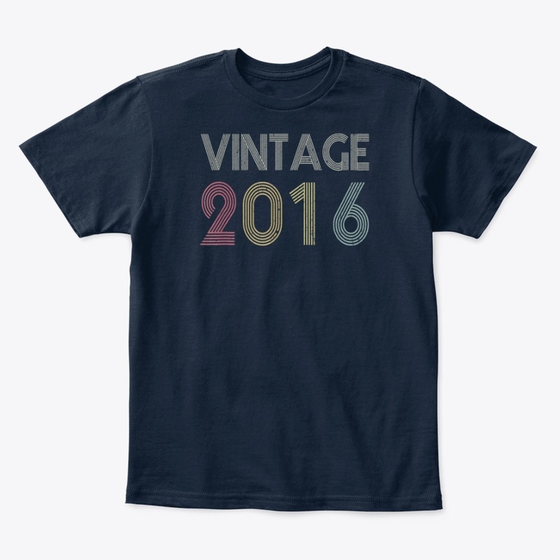 4th Birthday Gift Vintage 2016 Classic
