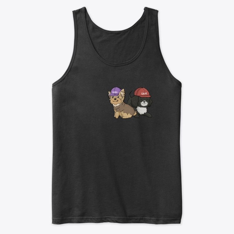 Bowie and Panda Tank Top
