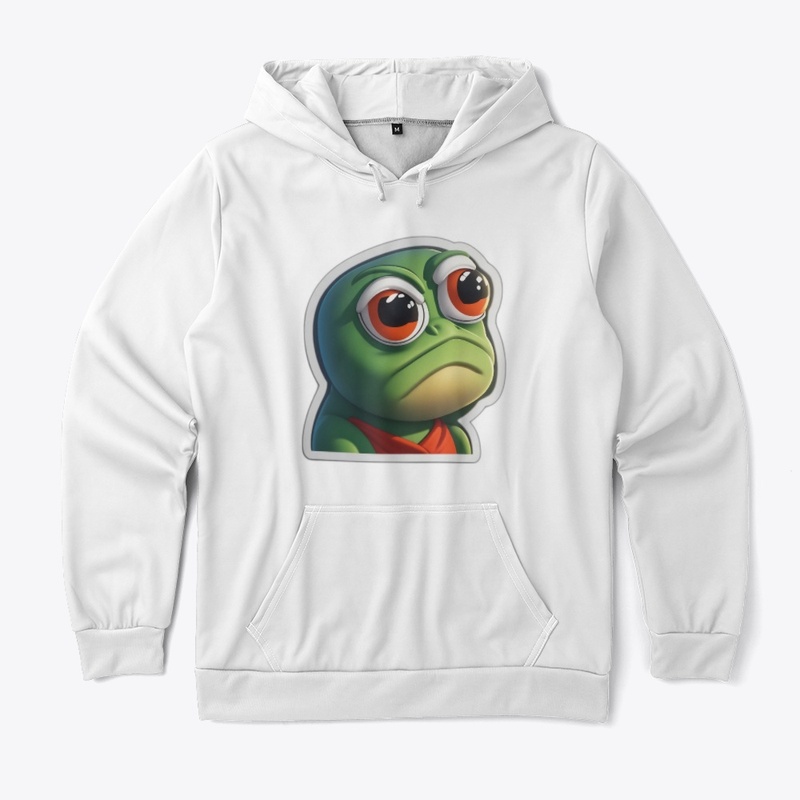 PEPE Sticker on T-Shirt
