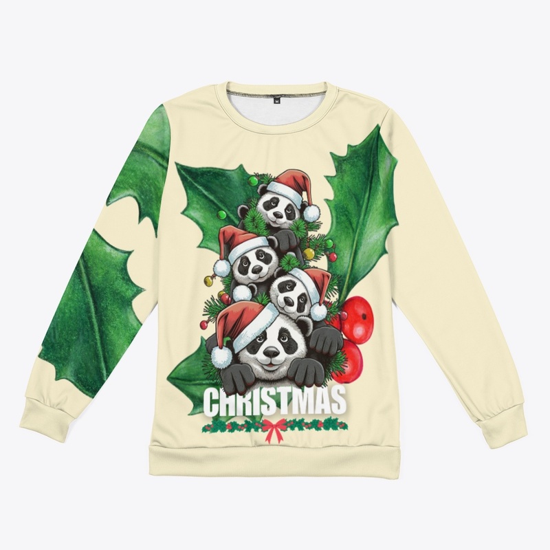 Festive Panda Christmas Limited Edition