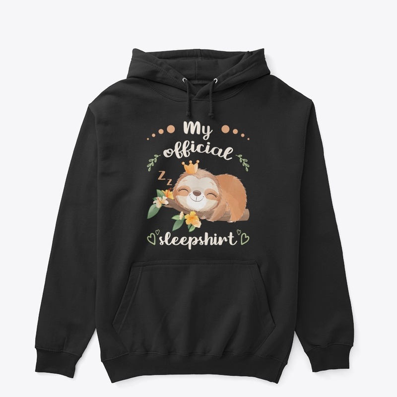 My Official Sleepshirt, Sleeping Sloth