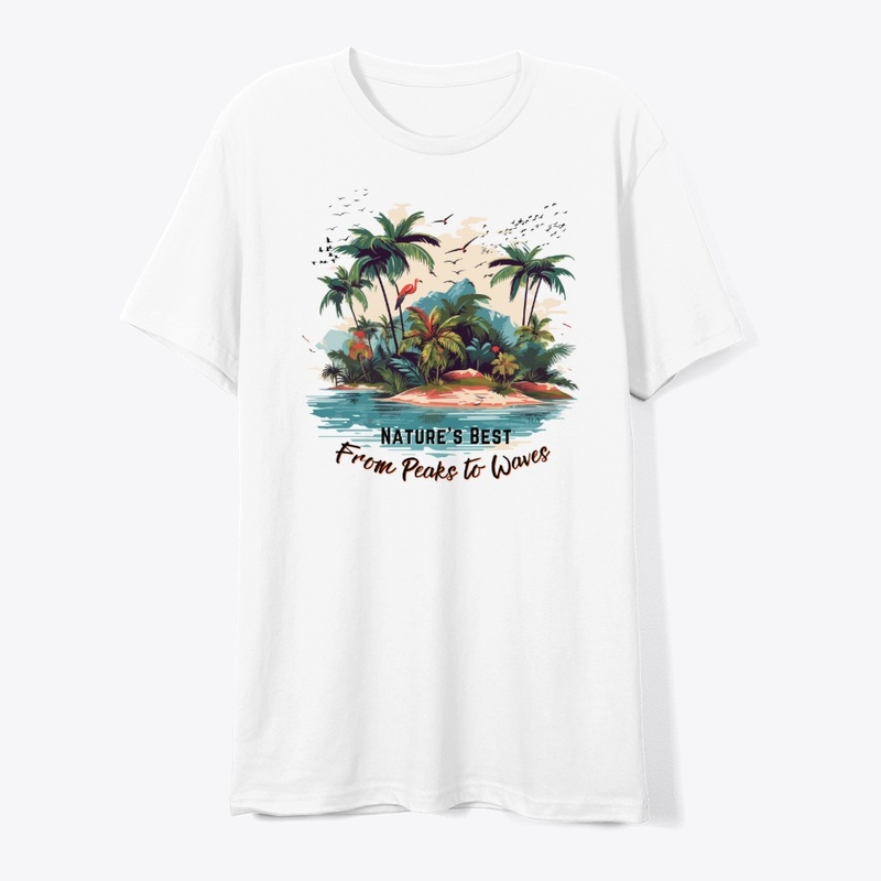 Summer Time Vibes Graphic T-shirt