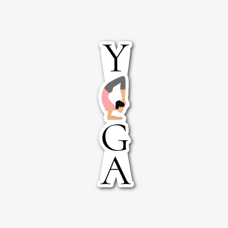 YOGA w/ Woman Posing Tee