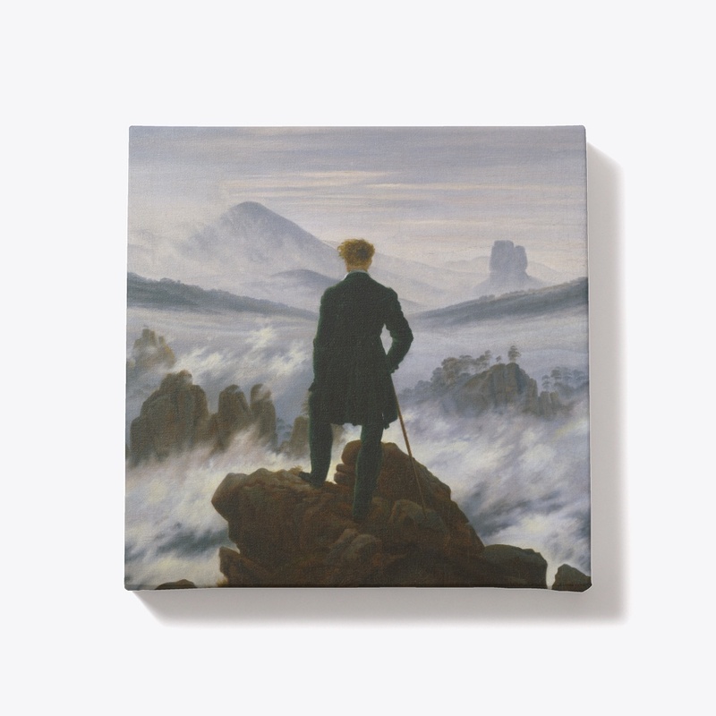 Wanderer above the sea of fog