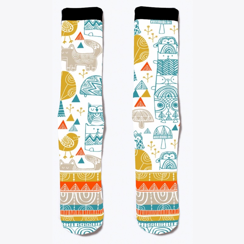 Abstract Socks 