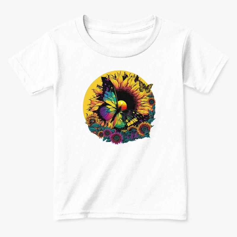 Sunflower Butterfly children's clothes 