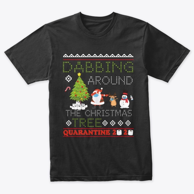 Dabbing Santa Friends Christmas Kids Boy