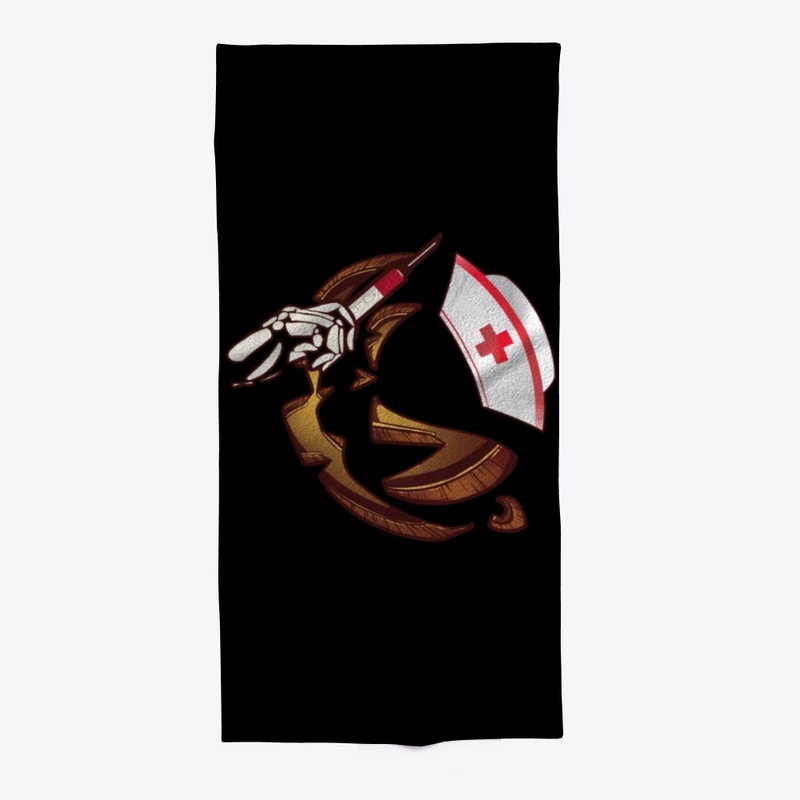 Scary Halloween Nurse Face