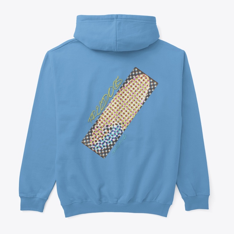 Trippy Surfboard Pastel Sweatshirt