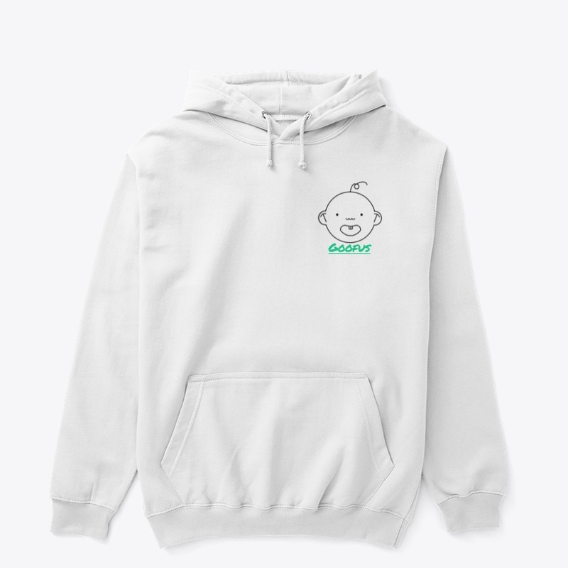 White Goofus Hoodie