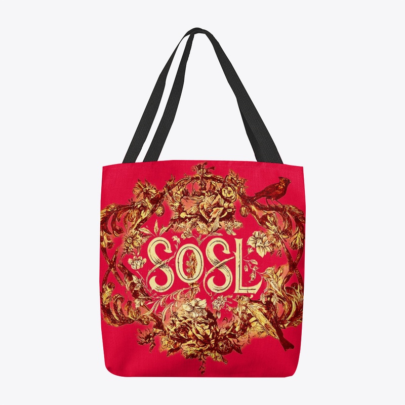 SOSL Toile tote bag in olde brick