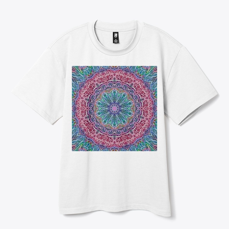 Blue and Pink Kaleidoscope