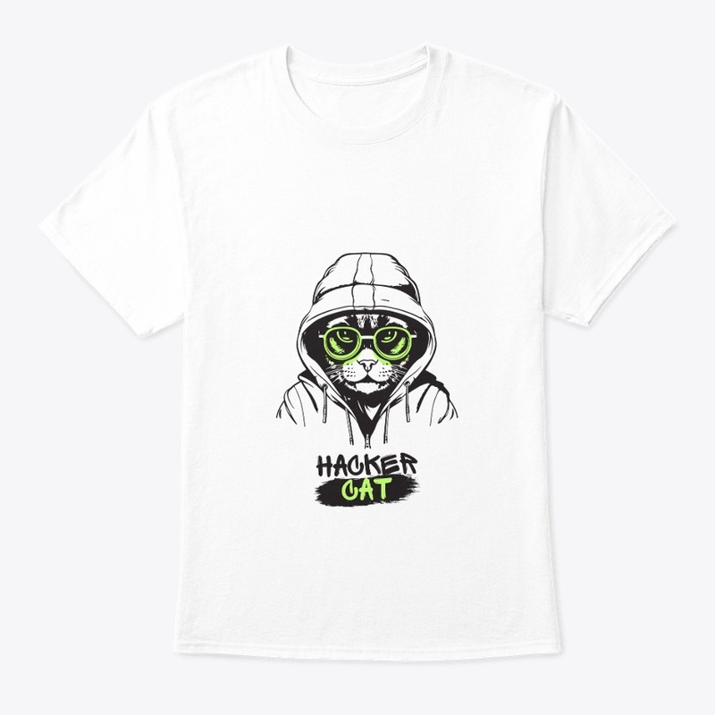 Black Green Cool Cat