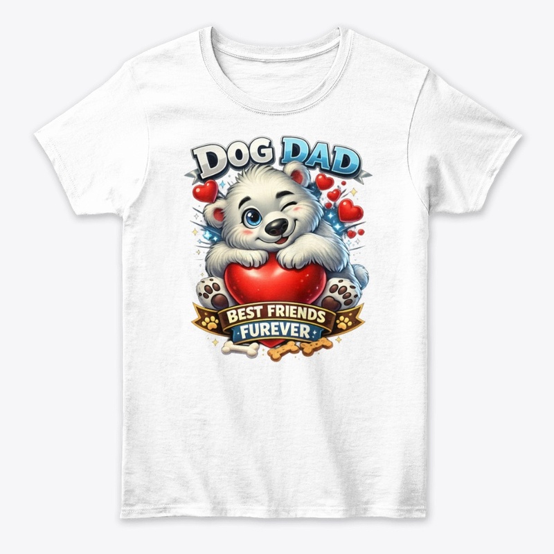 Dog Dad  Dog Mom – Cute Dog Lover Shirt