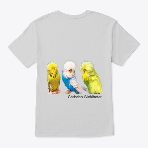 Budgie P Lanet + Christian Winklhofer Light Steel Camiseta Back