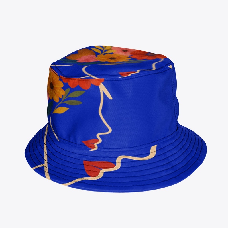 Floral Reflection – Abstract Portrait B