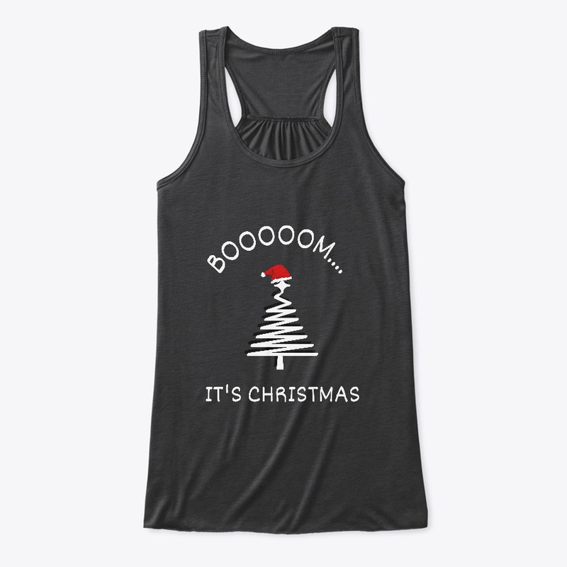 Boom it's Christmas - black