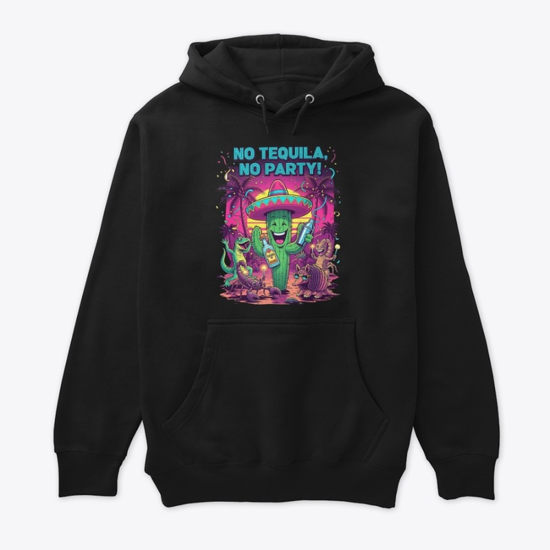 No Tequila, No Party! Cactus Party Tee