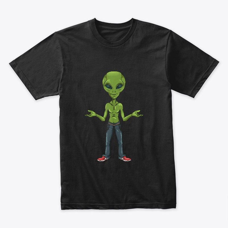 Cool Alien Short-Sleeve T-Shirt