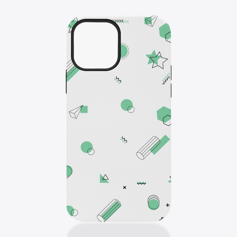 Impressive geometric style iphone case