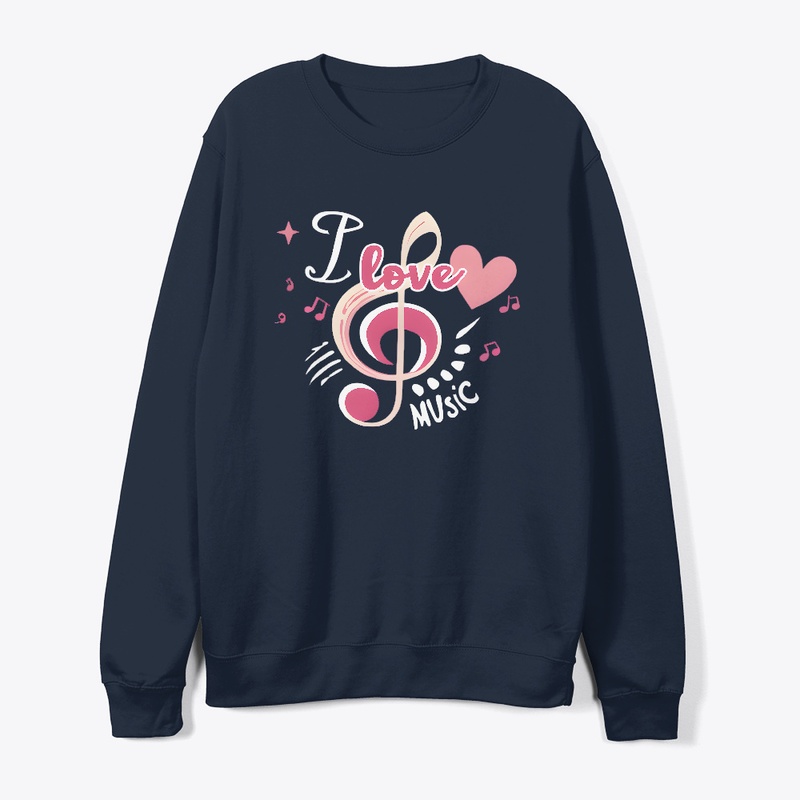 I Love Music T-shirt