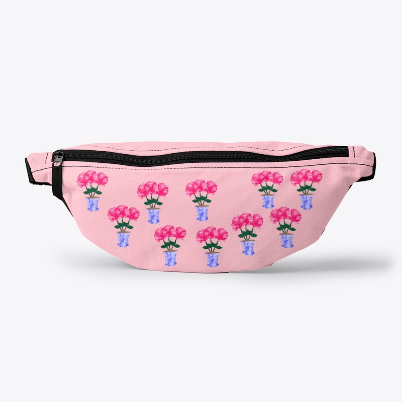 Pretty Pink Flower Vase Design