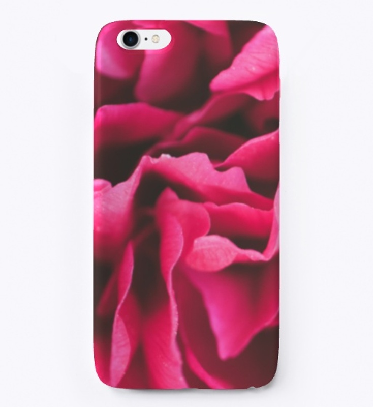 Abstract Pink Rose Pattern