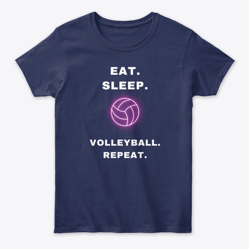 Eat Sleep Volleyball Repeat - Fun 