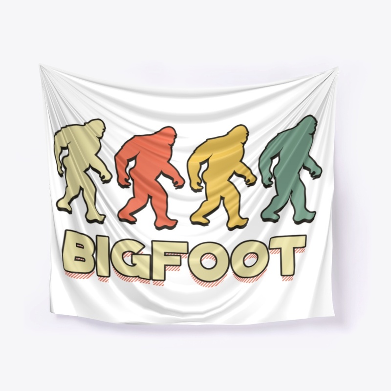 Retro Vintage Bigfoot For Animal Lover