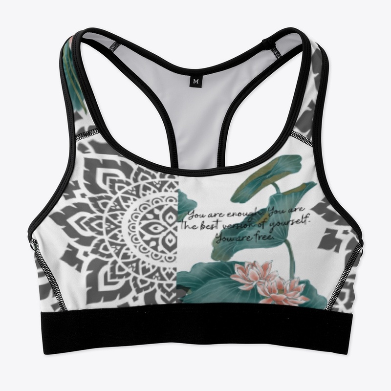 You are Peace Sports Bra