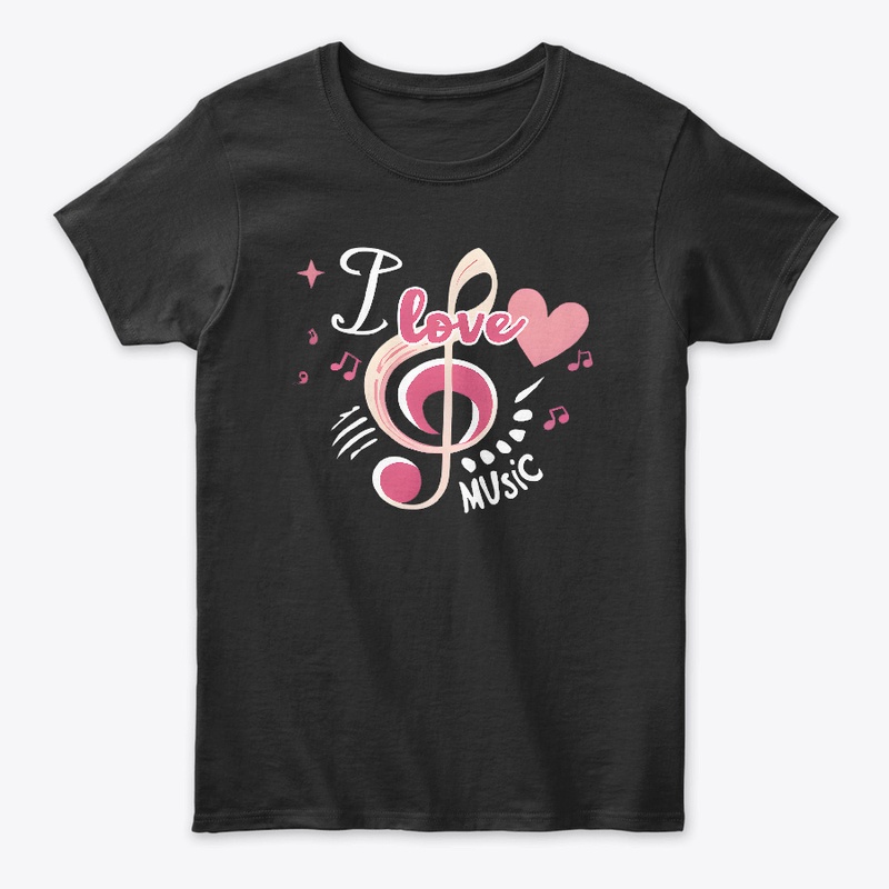 I Love Music T-shirt