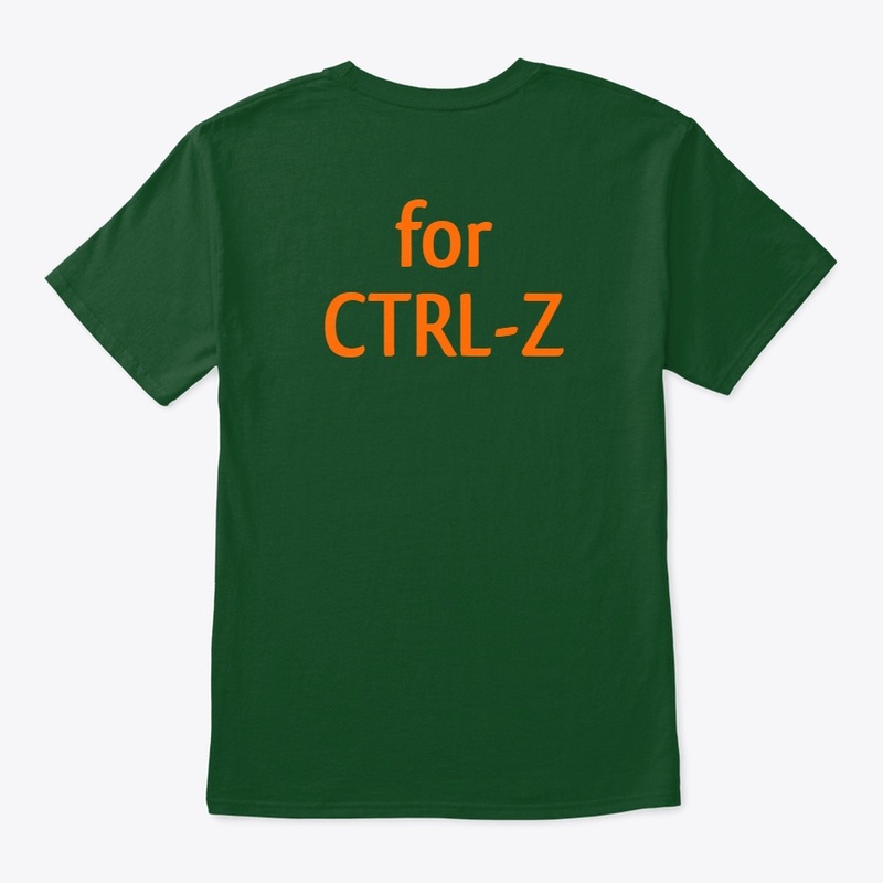 Thank God for CTRL-Z