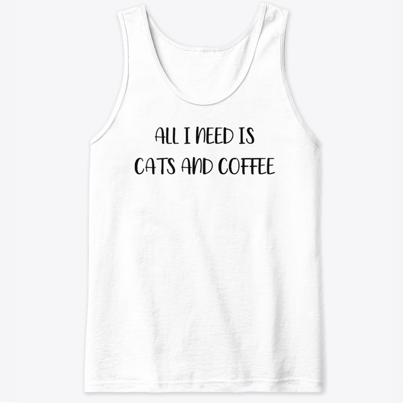 all need is cats and coffee shirt