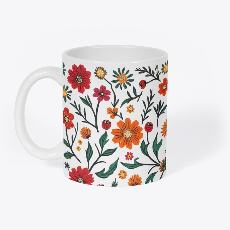 Mexican Style Floral Kitchen Coffee