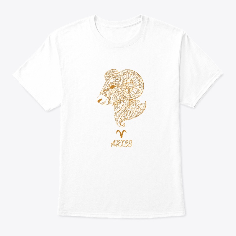 Aries Zodiac Sign Zen Art