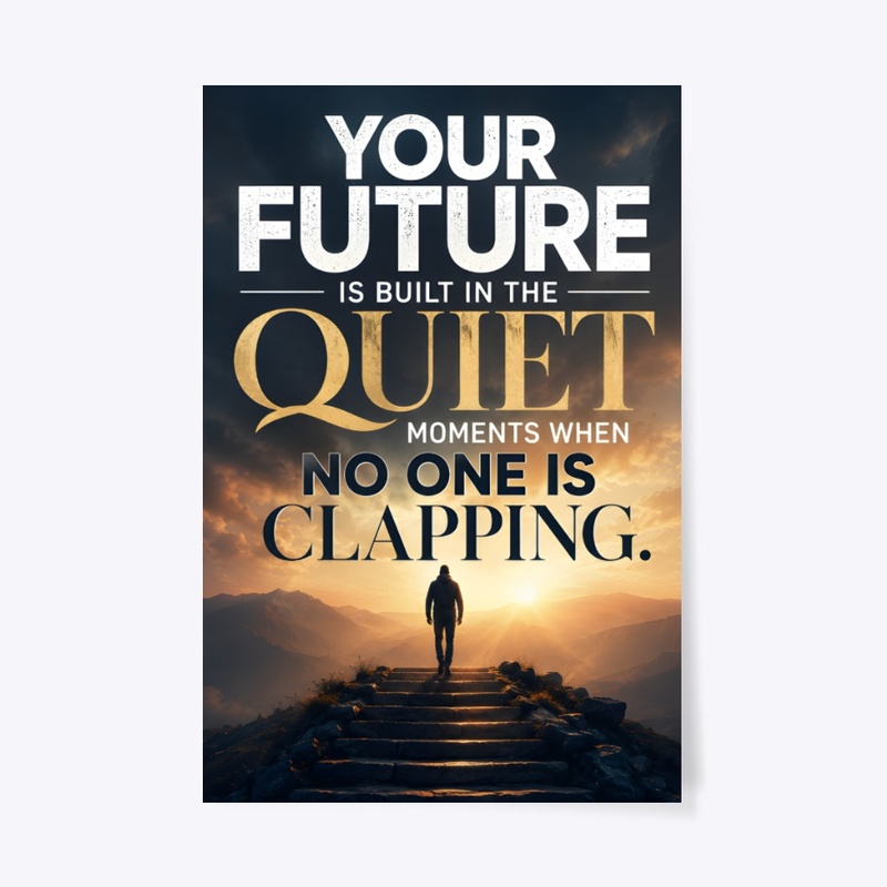 Quiet Work Wins Wall Art