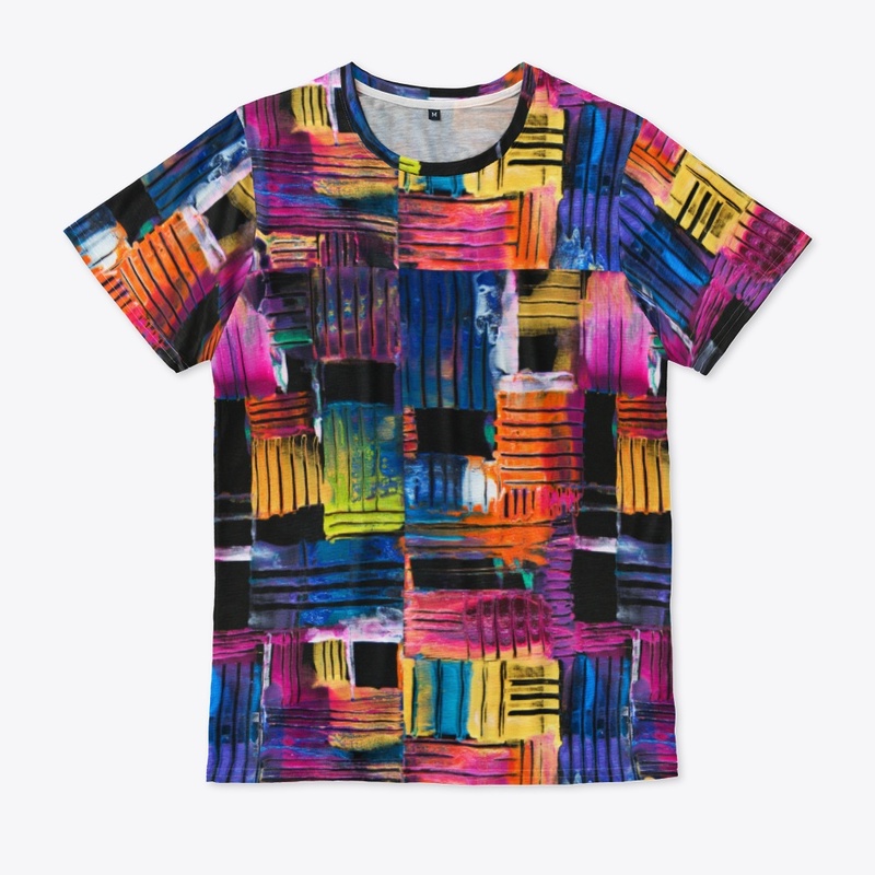 Abstract Plaid 8361